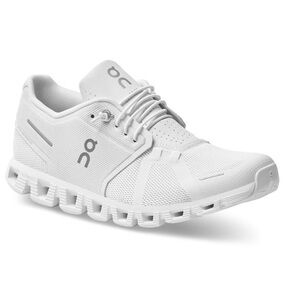 On Men's Cloud 5 Running Shoes, All White, Size 7 US